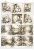 Myszki, sielanka, akwarela, retro, las, natura*Mice, idyll, watercolour, retro, forest, nature*Mäuse, Idylle, Aquarell, Retro, Wald, Natur*Ratones, idilio, acuarela, retro, bosque, naturaleza